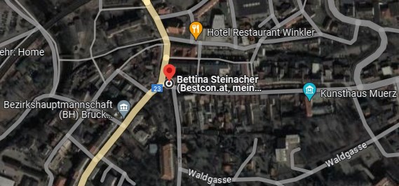 Anfahrt über Google Maps